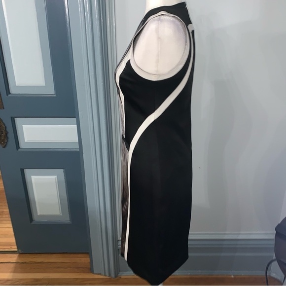 Helmut Lang Abstract Print Dress Size 2 - Picture 3 of 9